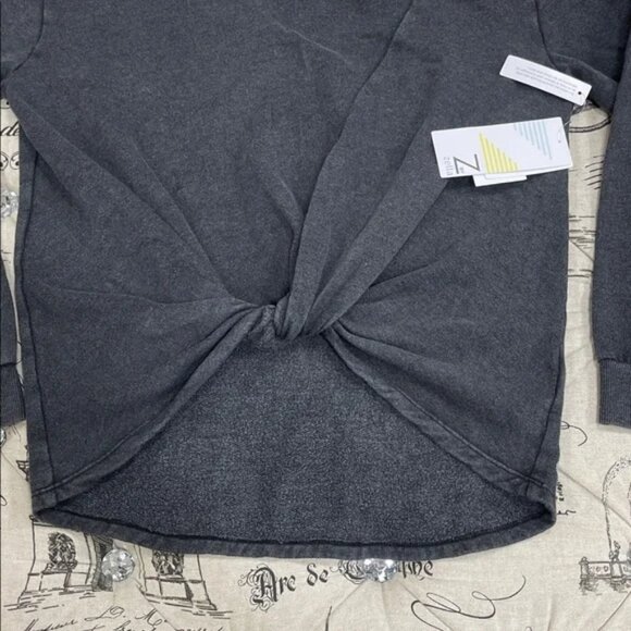 Z by Zella Girl Twist Front Sweatshirt - Picture 2 of 12